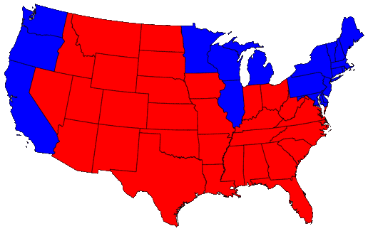 Red and Blue States